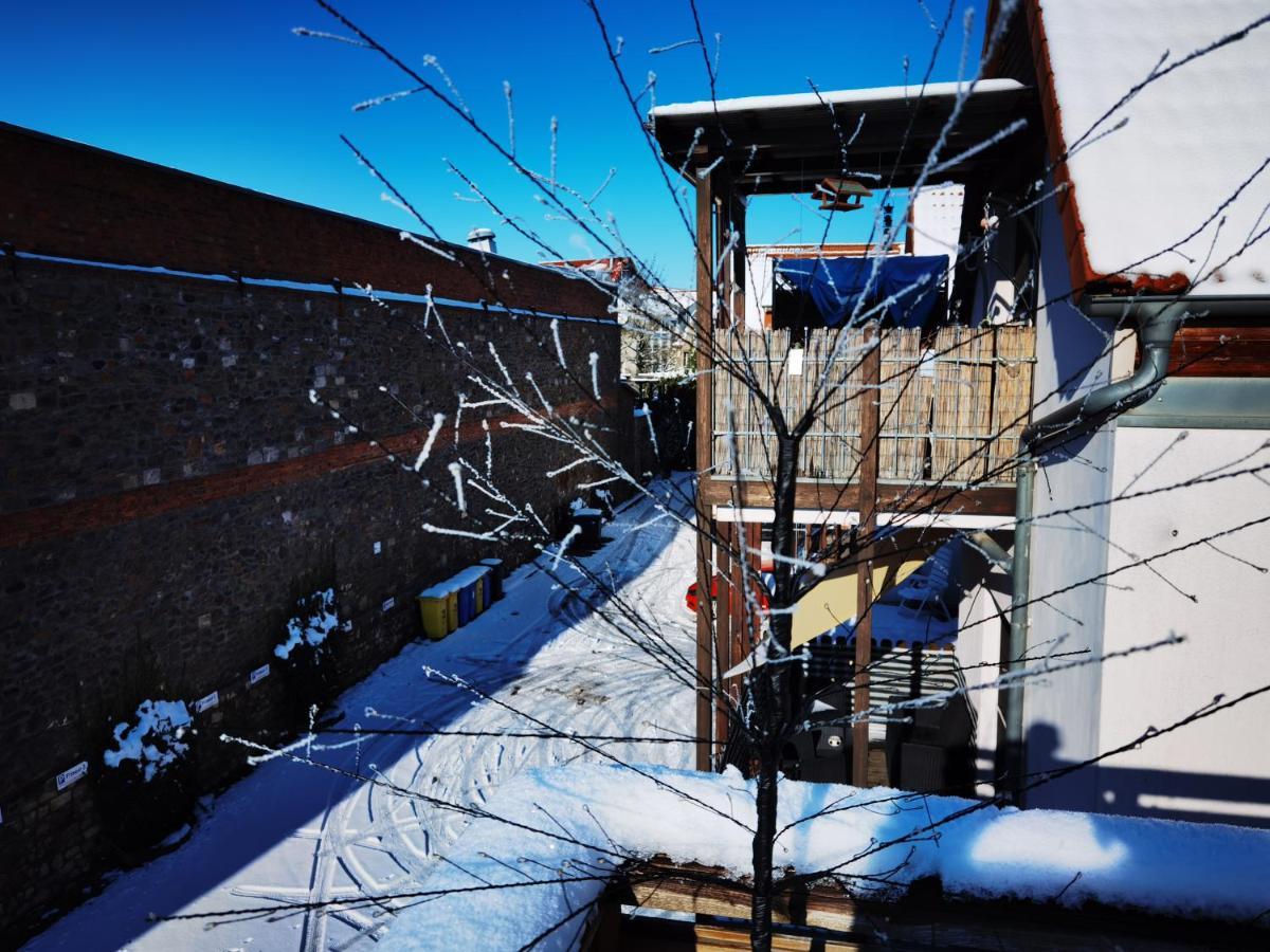 Gemütliche Dachwohnung mit oder ohne Dampfsauna mit Dachterrasse nebeneinander Wolmirstedt Exterior foto