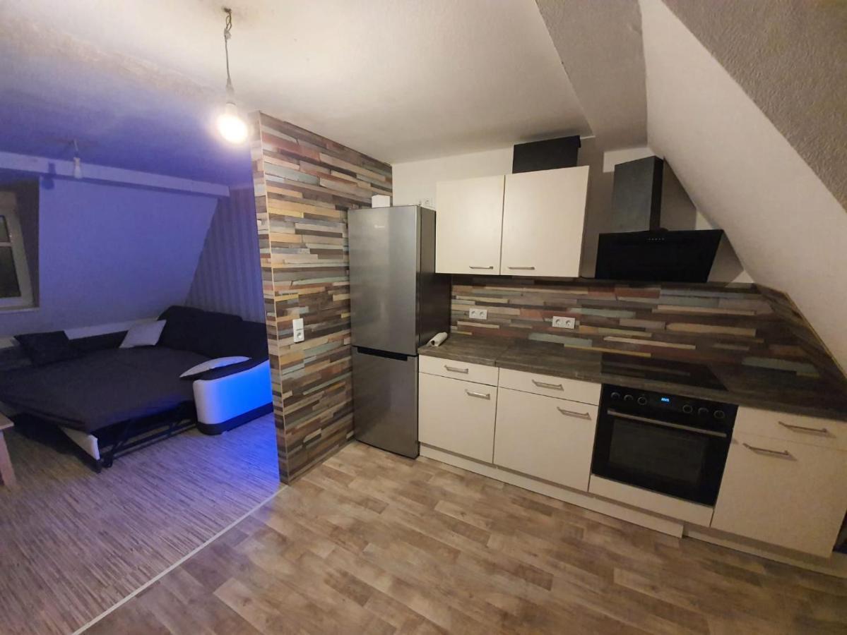 Gemütliche Dachwohnung mit oder ohne Dampfsauna mit Dachterrasse nebeneinander Wolmirstedt Exterior foto